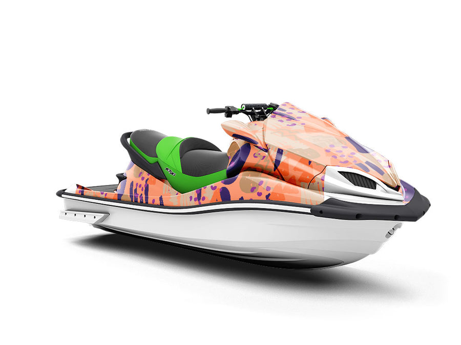 Irish Oraiste Abstract Jet Ski Vinyl Customized Wrap