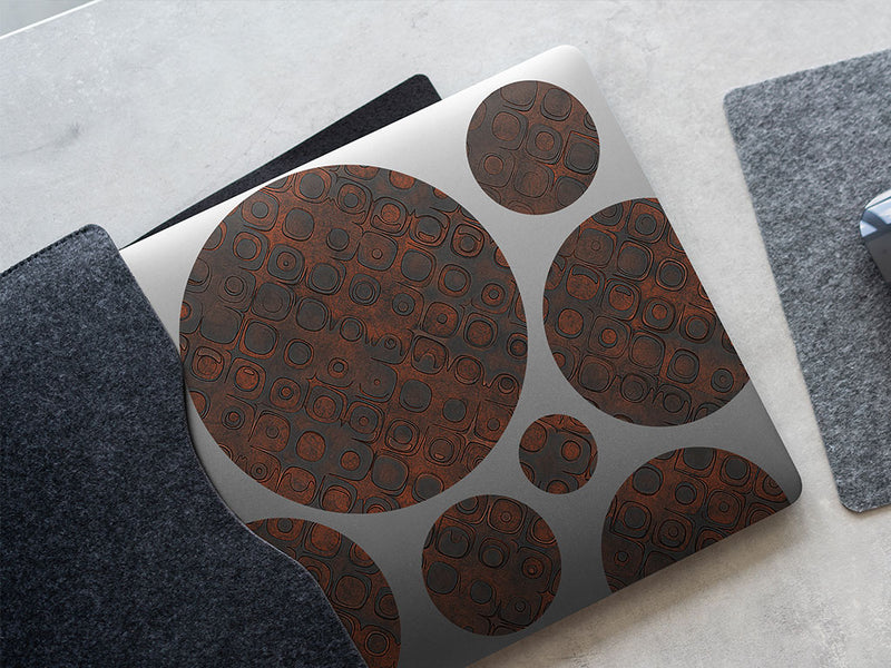 iron tread rust DIY Laptop Stickers