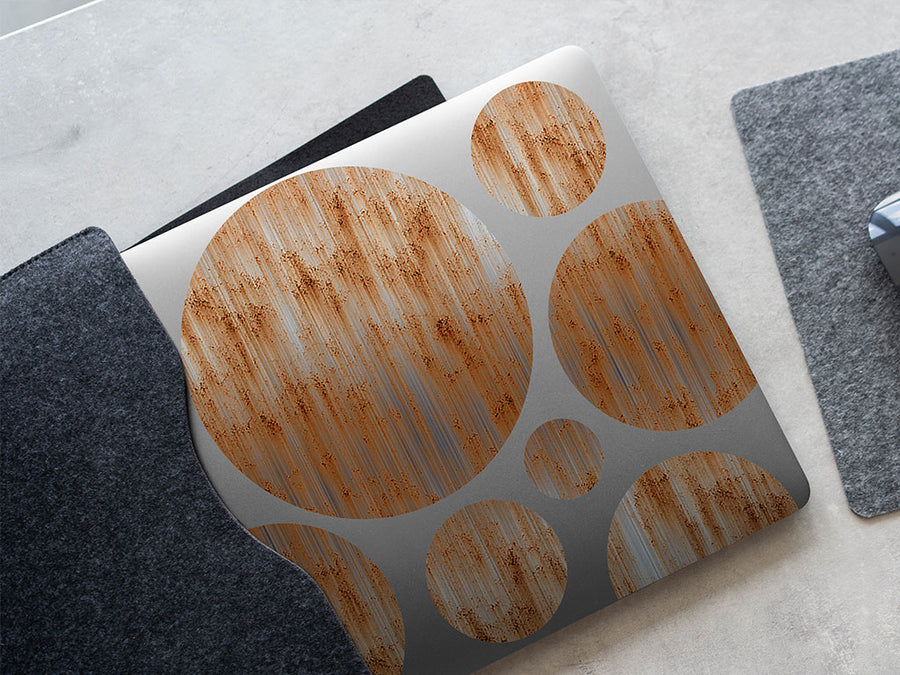 iron works rust DIY Laptop Stickers