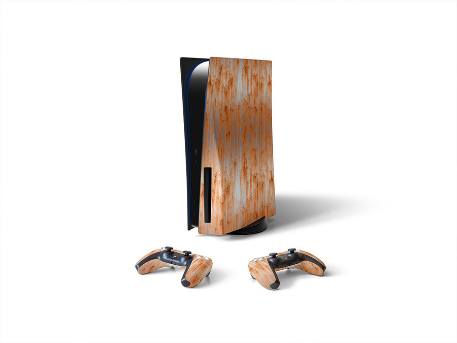 iron works rust Sony PS5 DIY Skin