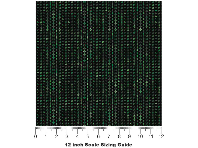 It's Everywhere Technology Vinyl Film Pattern Size 12 inch Scale~Rwraps It's Everywhere Technology Sizing Chart~3