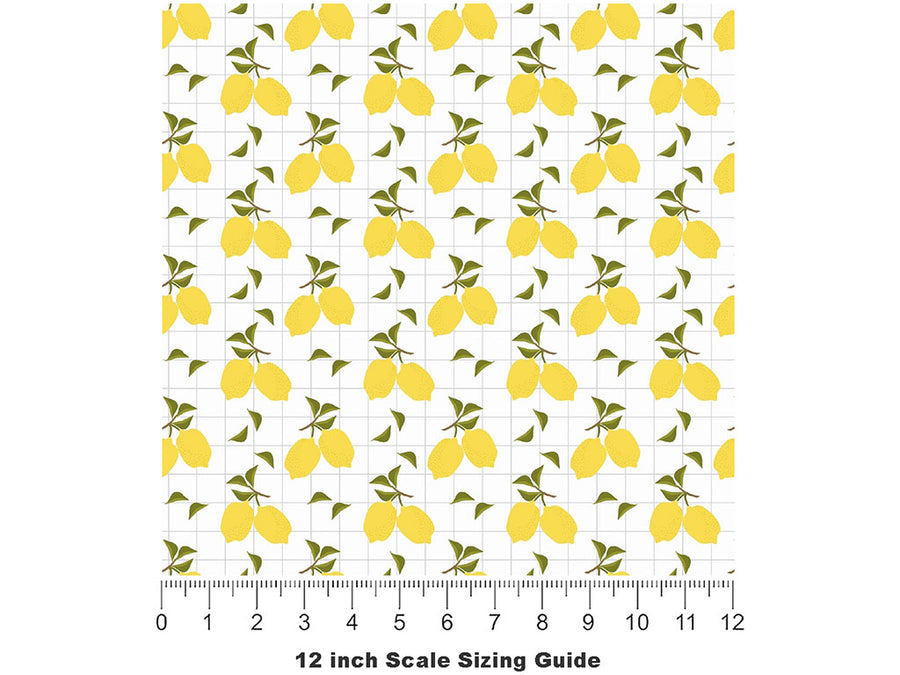 Jaffa Tang Fruit Vinyl Film Pattern Size 12 inch Scale~Rwraps Jaffa Tang Fruit Sizing Chart~2