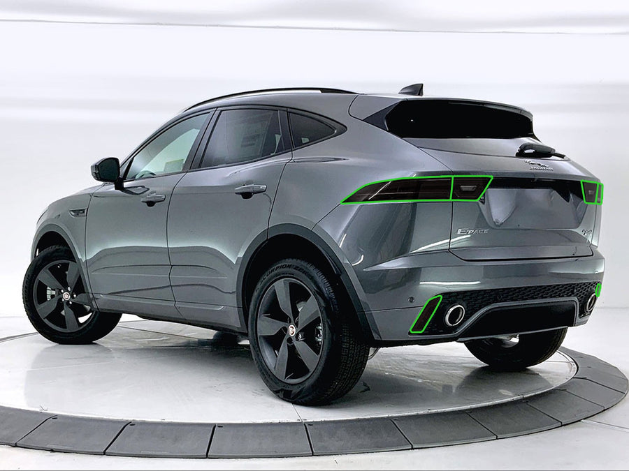 e-pace Tail Light Tint Installation Points