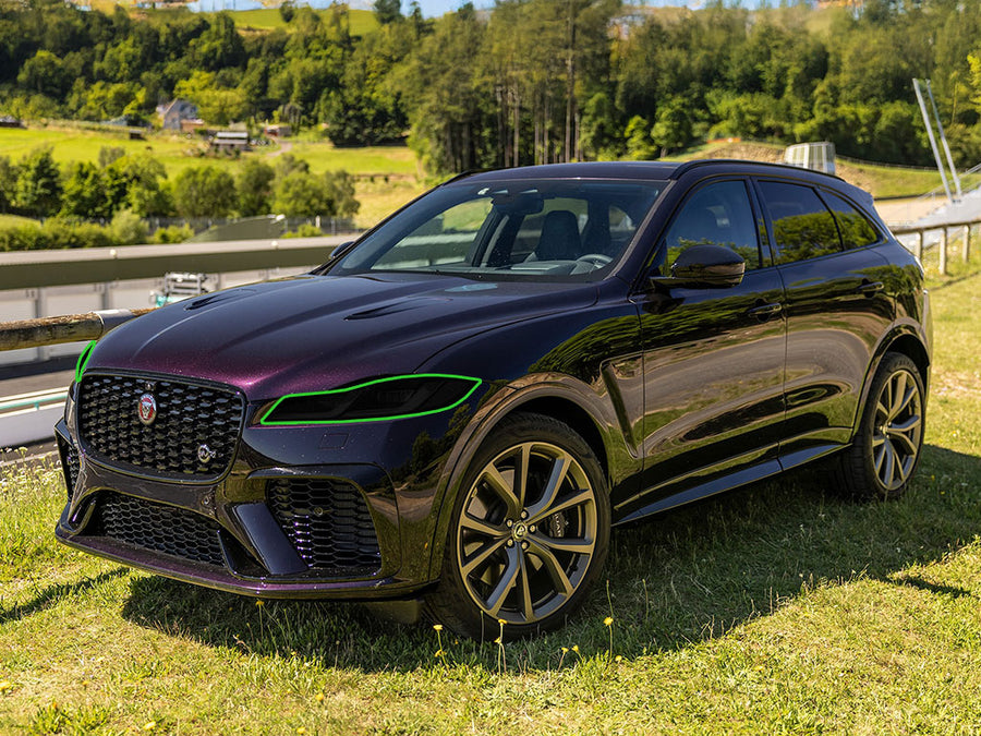 jaguar f-pace 2021-2025 Headlight Tint Location