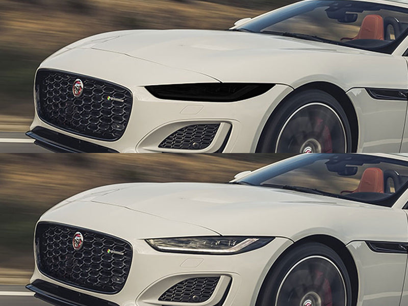 jaguar f-type 2021-2024 Headlight Tint Appearance