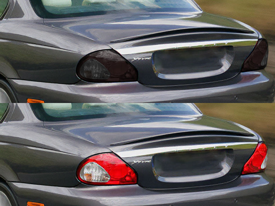x-type (sedan) Before and After Smoked Taillights