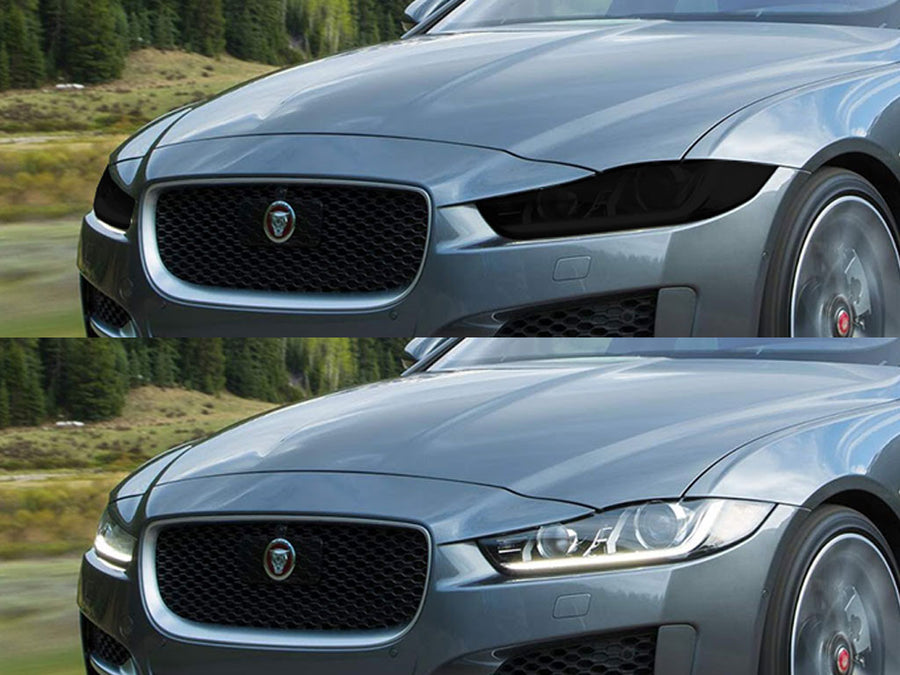 jaguar xe 2017-2019 Headlight Tint Appearance