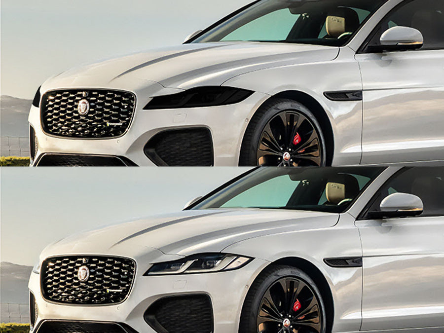 jaguar xf 2021-2024 Headlight Tint Appearance