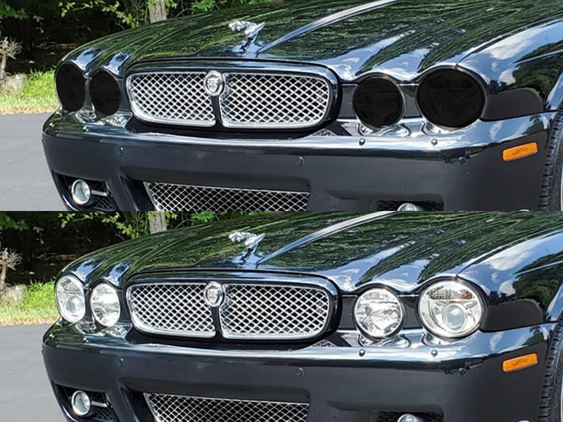 jaguar xj 2009-2009 Headlight Tint Appearance