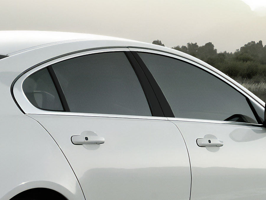 jaguar xj 2009-2019 Matte Black Pillar Cover Diagram