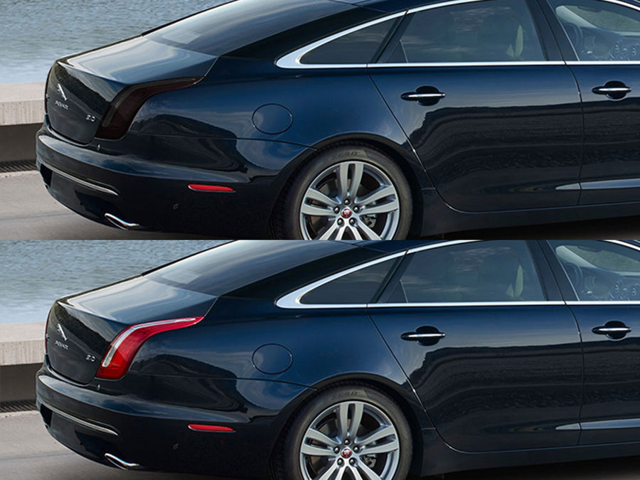 xj Before and After Smoked Taillights
