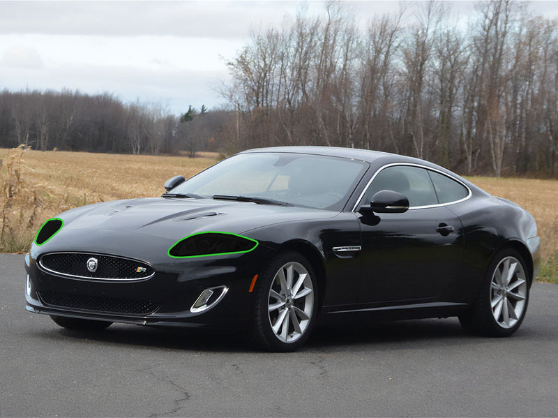 jaguar xk 2012-2015 Headlight Tint Location