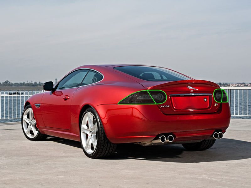 xk-type Tail Light Tint Installation Points