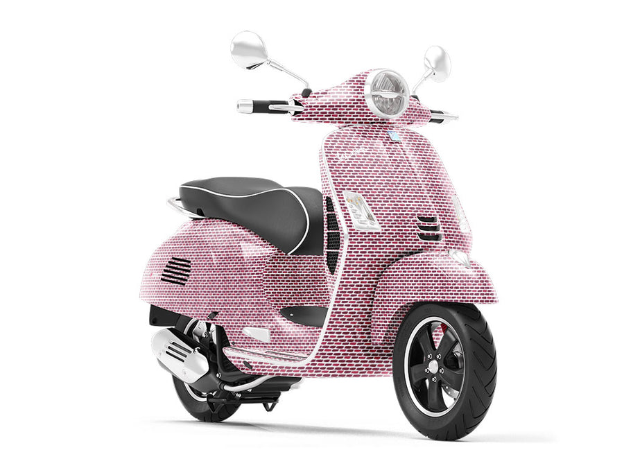 Jam Purple Brick Vespa Scooter Wrap Film