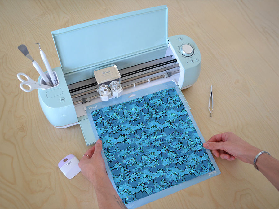 japanese waves japanese Cricut Compatible Vinyl