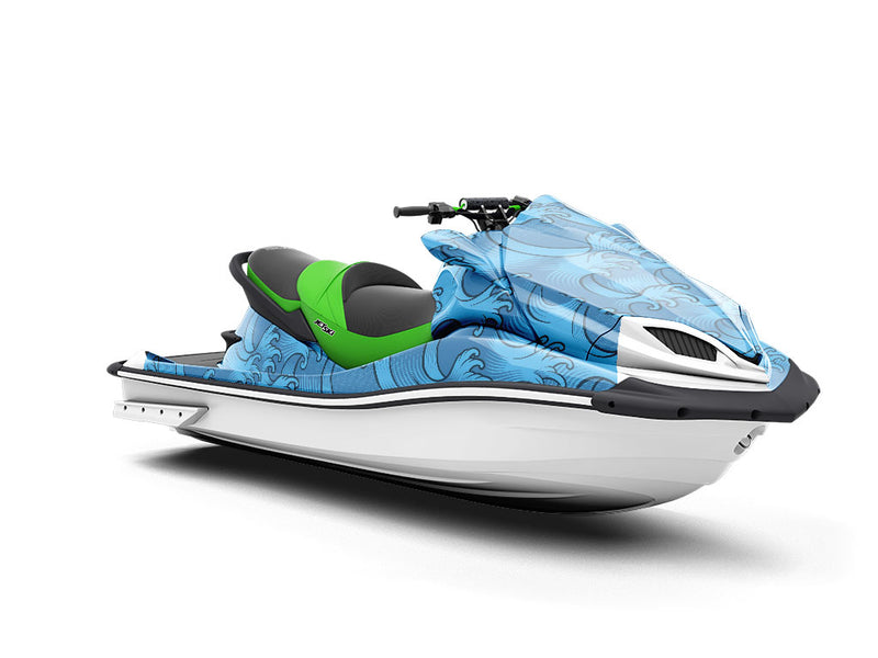 Japanese Waves Asian Jet Ski Vinyl Customized Wrap