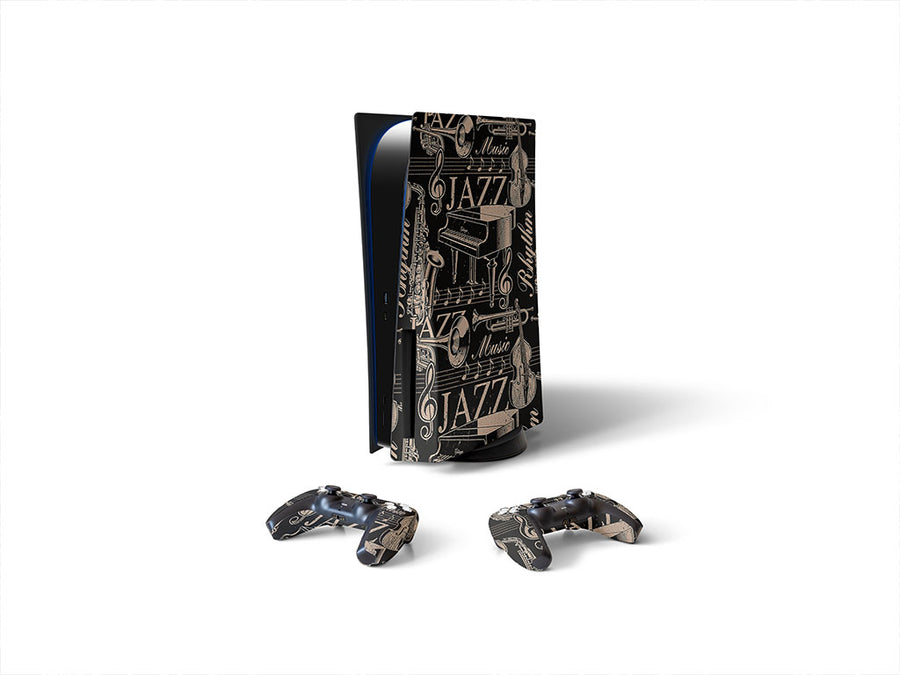 jazz essentials music Sony PS5 DIY Skin