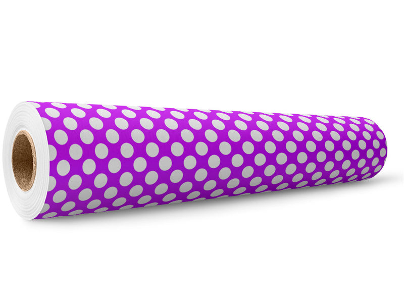 Jazzberry Pink Polka Dot Wrap Film Wholesale Roll~Rwraps Series 914 Digitally Printed Vinyl Roll~5