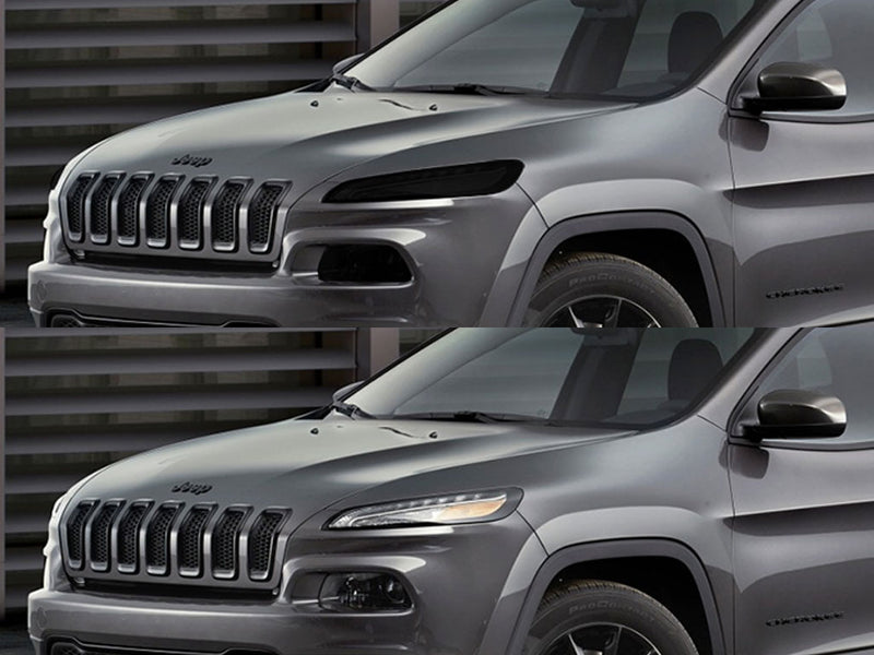 jeep cherokee 2014-2018 Headlight Tint Appearance