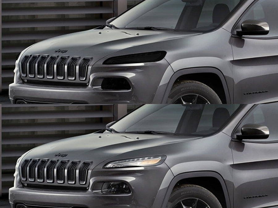 jeep cherokee 2014-2018 Headlight Tint Appearance