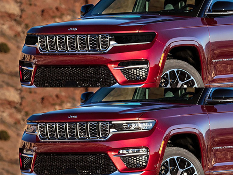 jeep cherokee 2019-2023 Headlight Tint Appearance