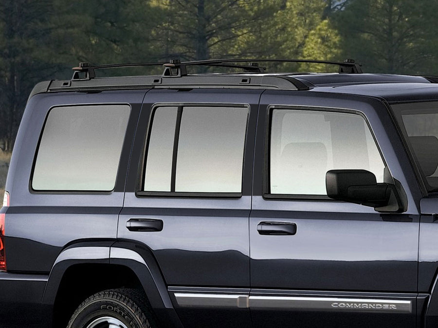 jeep commander 2006-2010 Gloss Black Pillar Cover Diagram