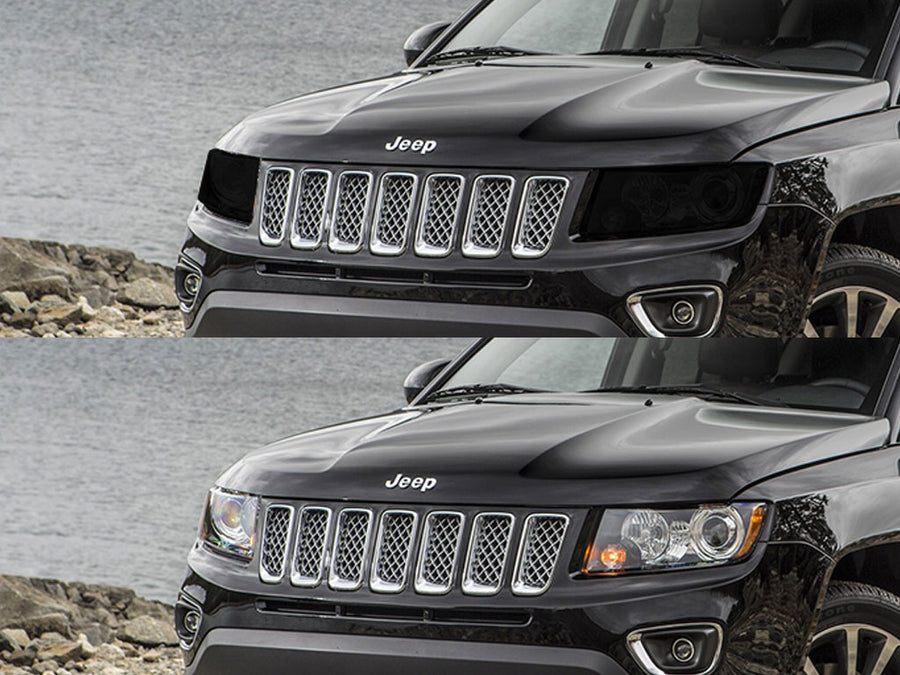 jeep compass 2011-2016 Headlight Tint Appearance