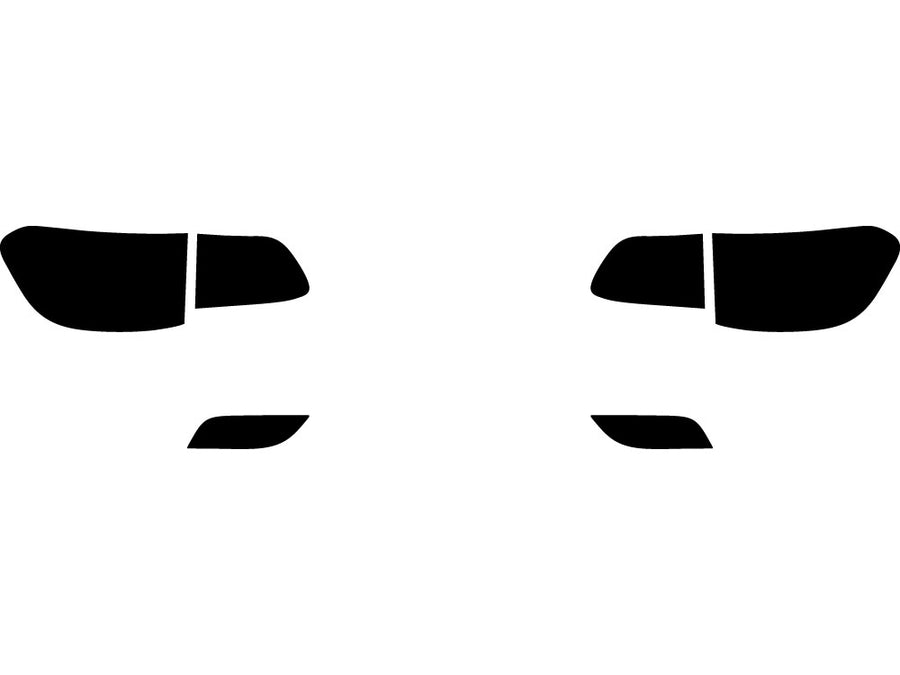 compass Precut Tail Light Tint Diagram