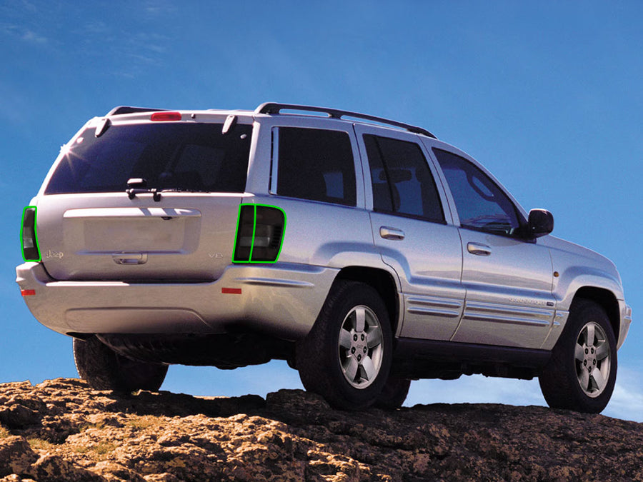 grand cherokee Tail Light Tint Installation Points