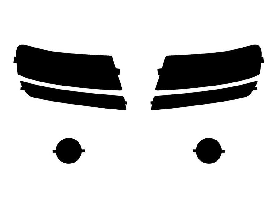 jeep grand cherokee 2004-2004 3M Pro Shield Headlight Protecive Film