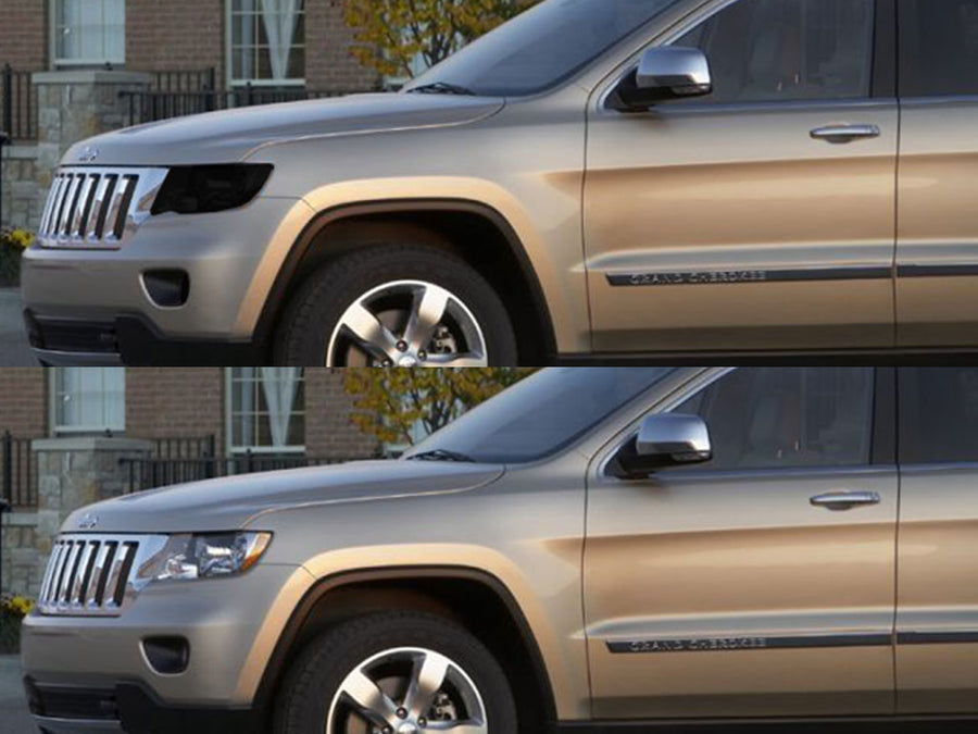 jeep grand cherokee 2008-2010 Headlight Tint Appearance