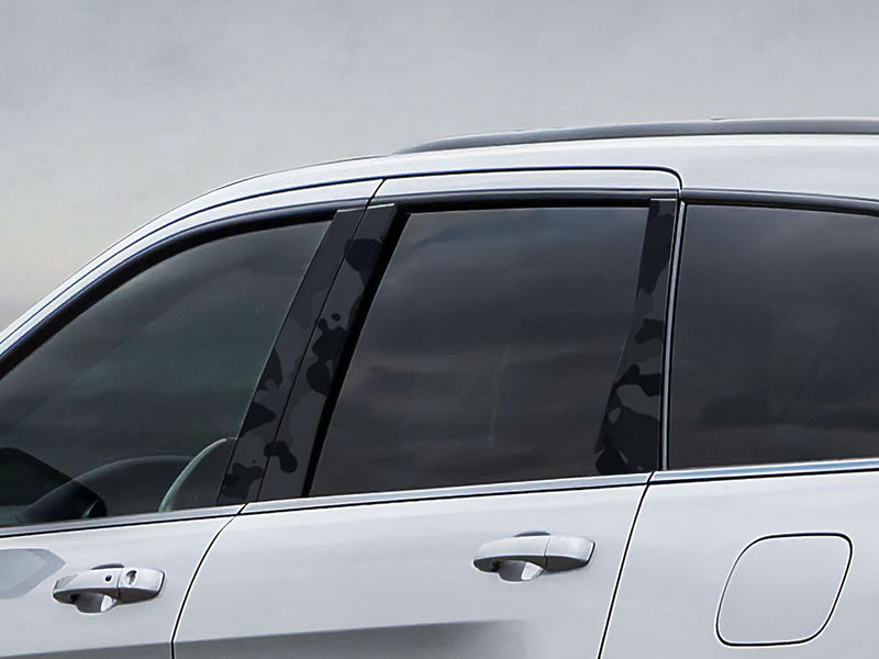 jeep grand cherokee 2011-2023 Camo Pillar Cover Diagram