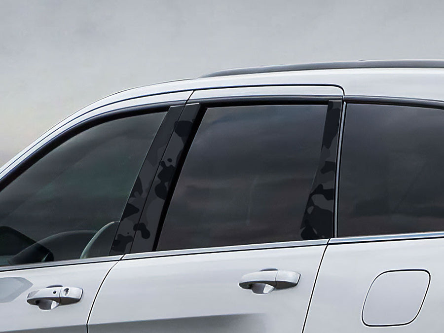 jeep grand cherokee 2011-2023 Camo Pillar Cover Diagram