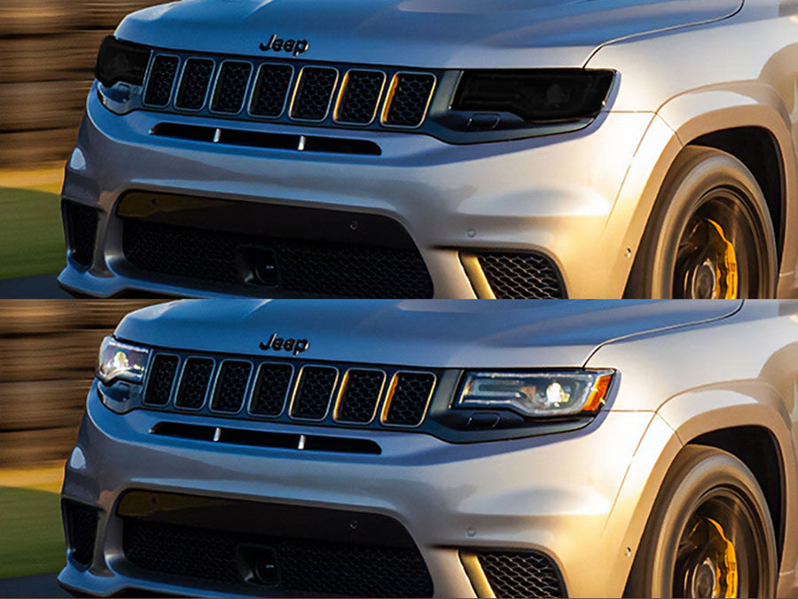 jeep grand cherokee 2017-2021 Headlight Tint Appearance