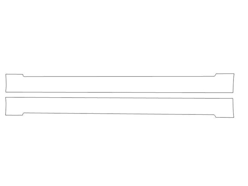 grand wagoneer 3M Clear Bra Door Cup Precut PPF Diagram