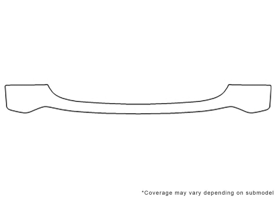 renegade Avery Dennison Clear Bra Bumper Precut PPF Diagram