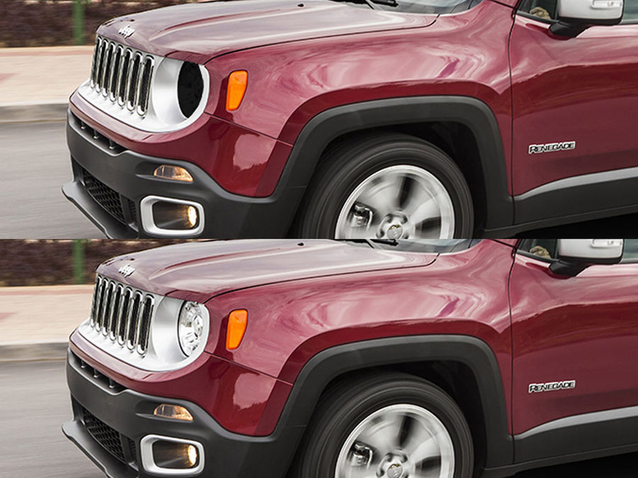 jeep renegade 2015-2018 Headlight Tint Appearance