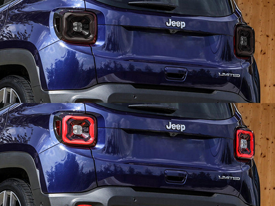 renegade Before and After Smoked Taillights