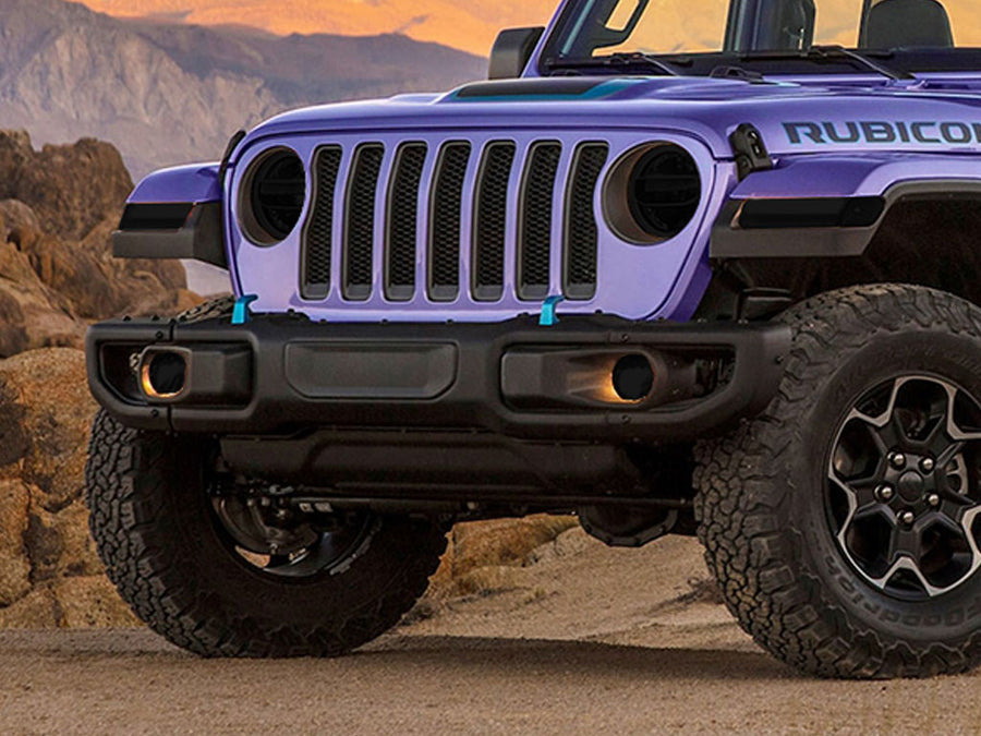 Rtint™ Jeep Wrangler 2018-2024 Headlight Tint (JL, Halogen)