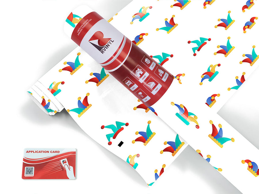 jesters cap circus Craft Vinyl Roll