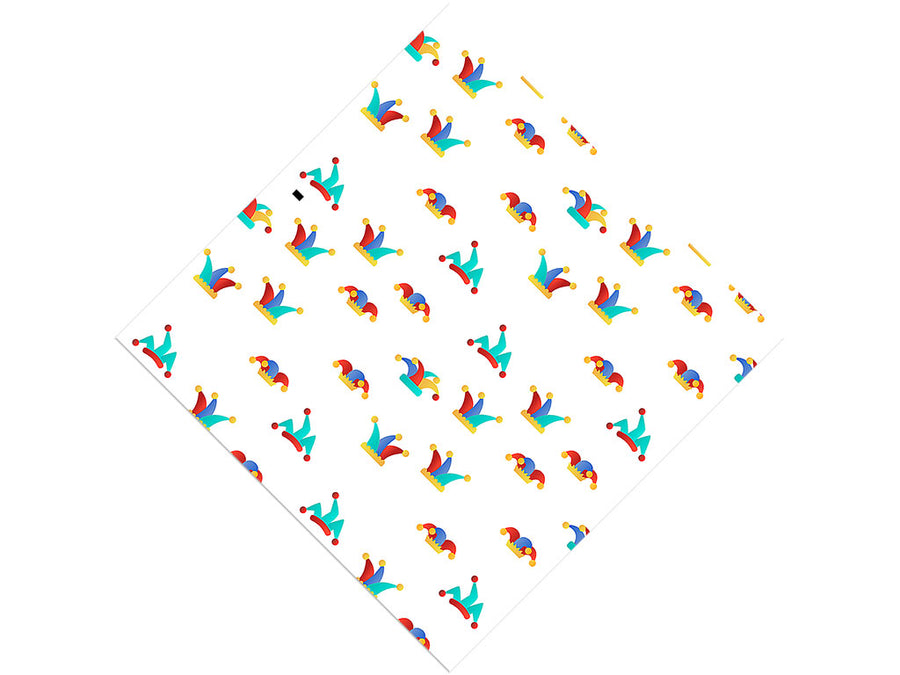 Jesters Cap Circus Vinyl Wrap Pattern