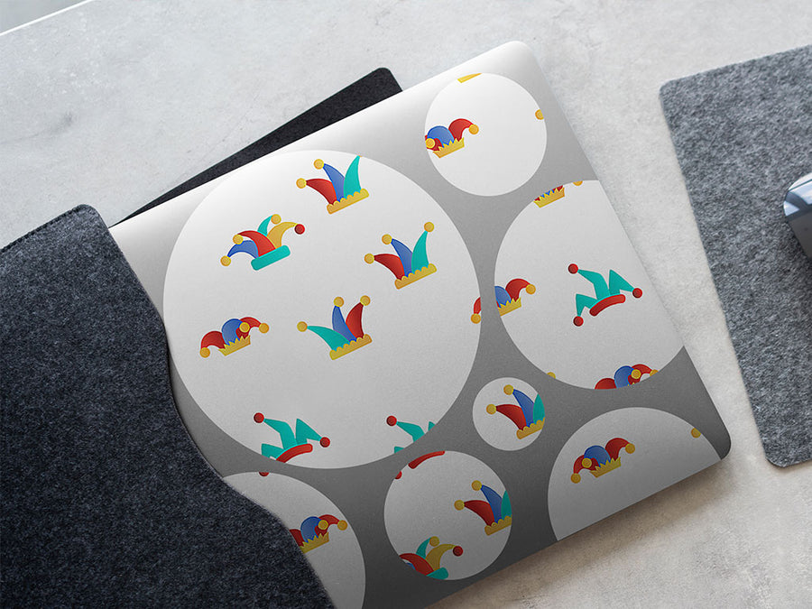 jesters cap circus DIY Laptop Stickers