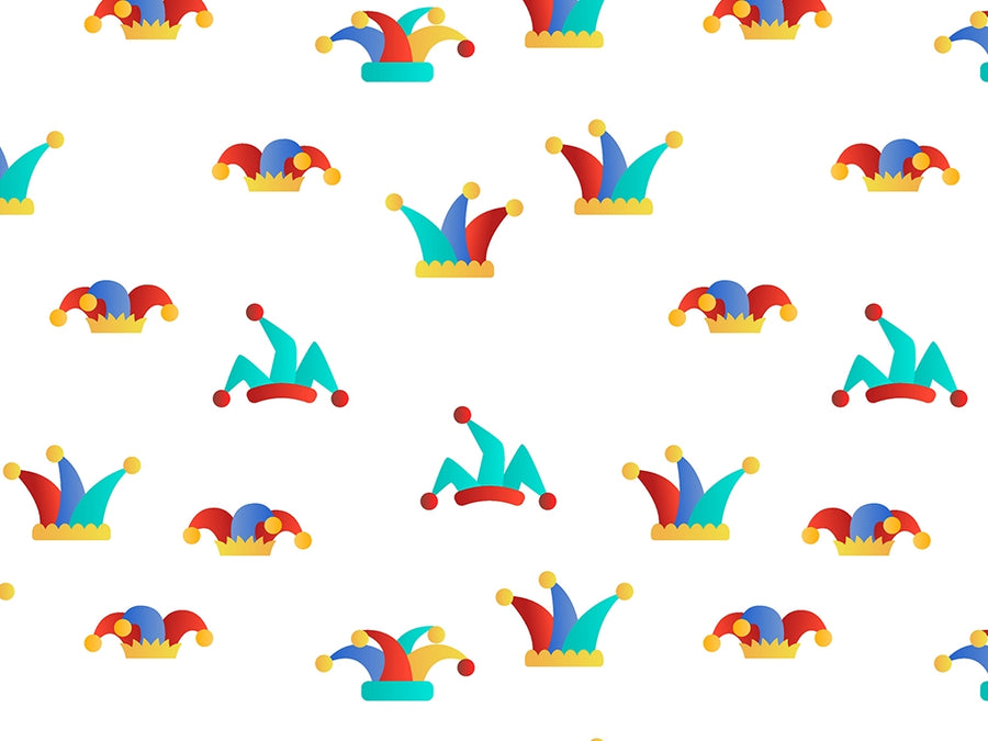 Jesters Cap Circus Vinyl Wrap Pattern~Rwraps Series 914 Digitally Printed Vinyl Wrap~0