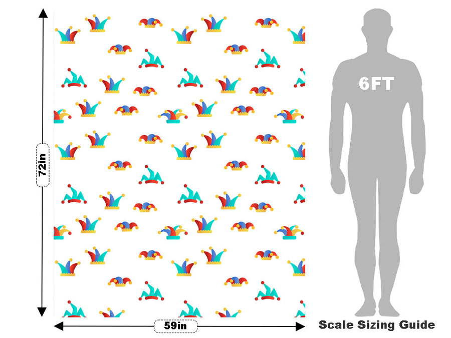Jesters Cap Circus Vehicle Wrap Scale~Rwraps Series 914 Jesters Cap Circus Measurements~1