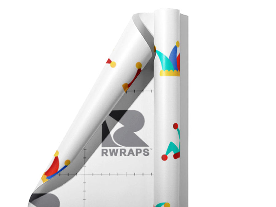 Jesters Cap Circus Wrap Film Sheets~Rwraps Series 914 Jesters Cap Circus Scrolled Sheet~3