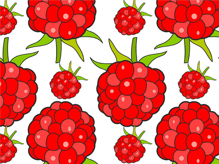Jewel White Fruit Vinyl Wrap Pattern~Rwraps Series 914 Digitally Printed Vinyl Wrap~0