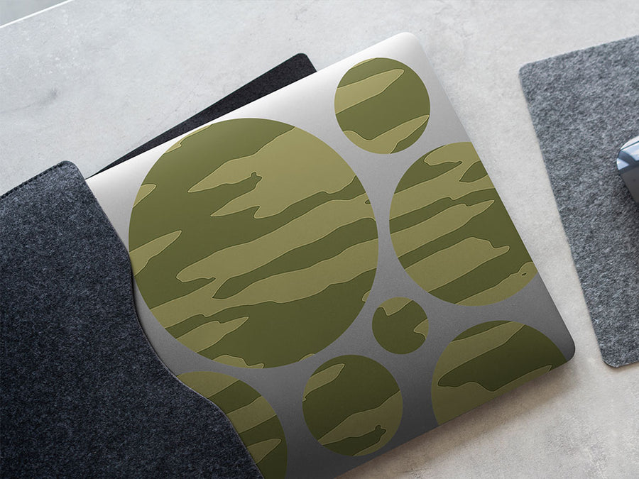 jigsaw pattern camouflage DIY Laptop Stickers