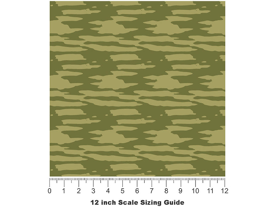 Jigsaw Pattern Camouflage Vinyl Film Pattern Size 12 inch Scale~Rwraps Jigsaw Pattern Camouflage Sizing Chart~3