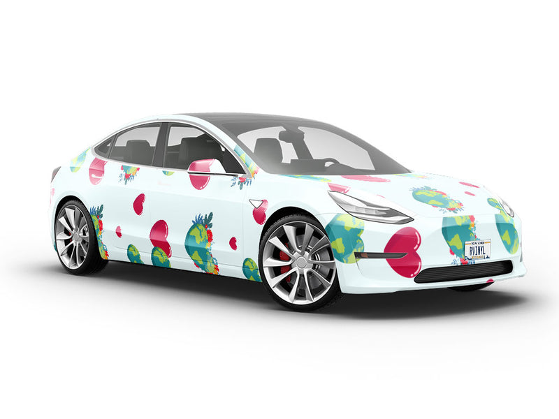 Join Hands Heart Vehicle Vinyl Wrap