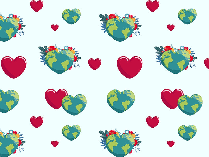 Join Hands Heart Vinyl Wrap Pattern~Rwraps Series 914 Digitally Printed Vinyl Wrap~0